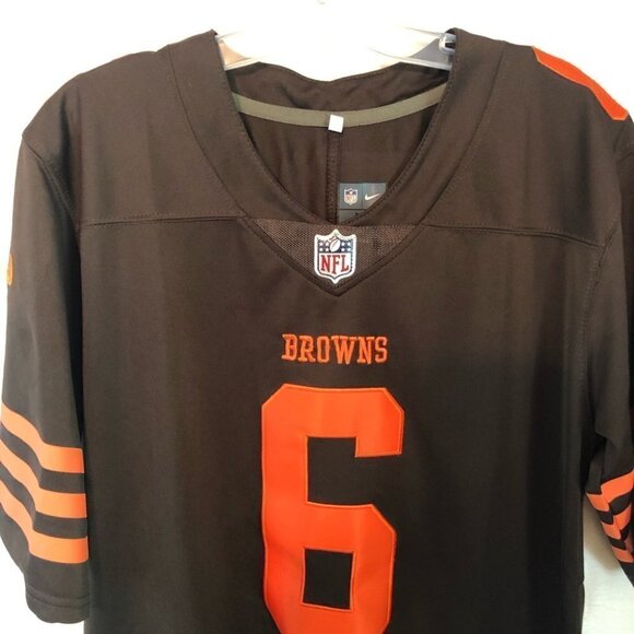 NFL Browns Nike Jersey #6 Mayfield Mens Med - Picture 3 of 11